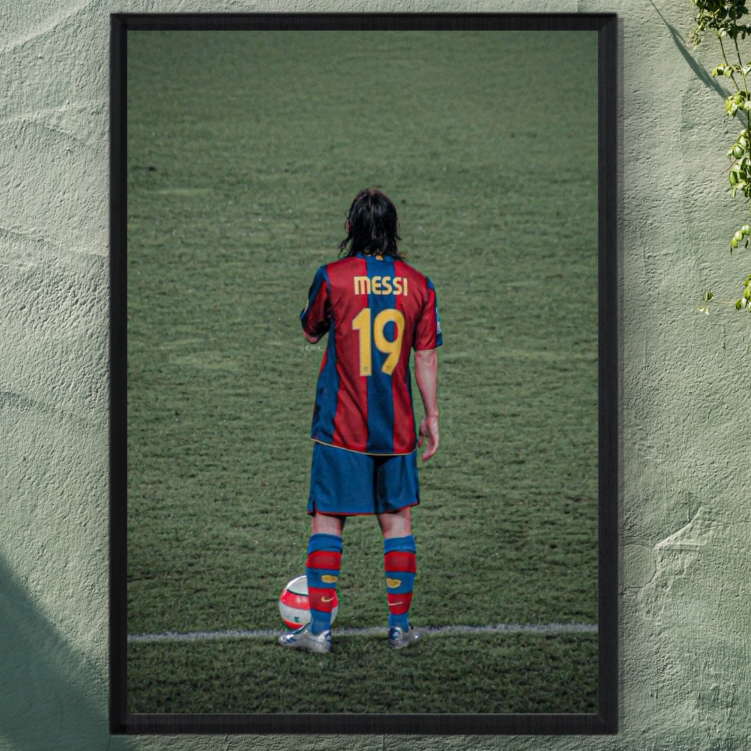 Lionel Messi Poster – Modern Room Decor
