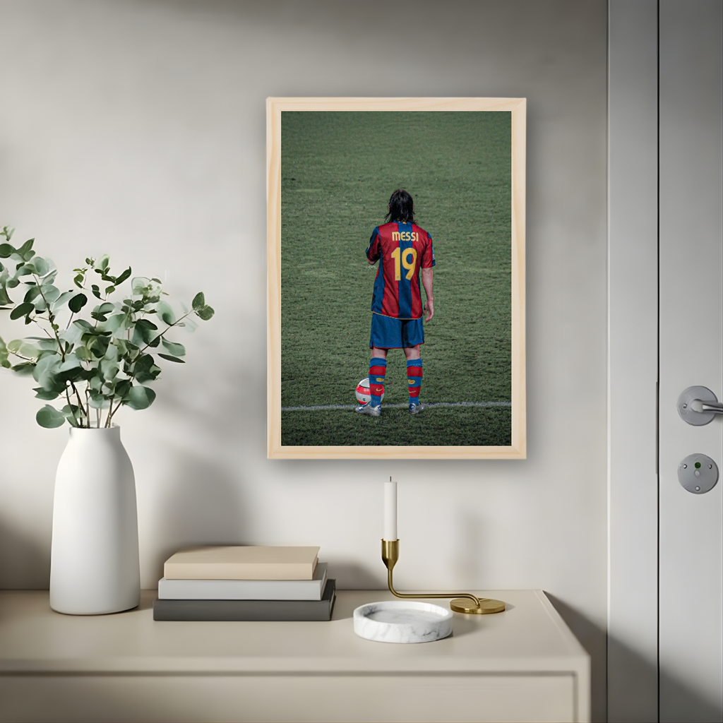 Lionel Messi Poster – Modern Room Decor