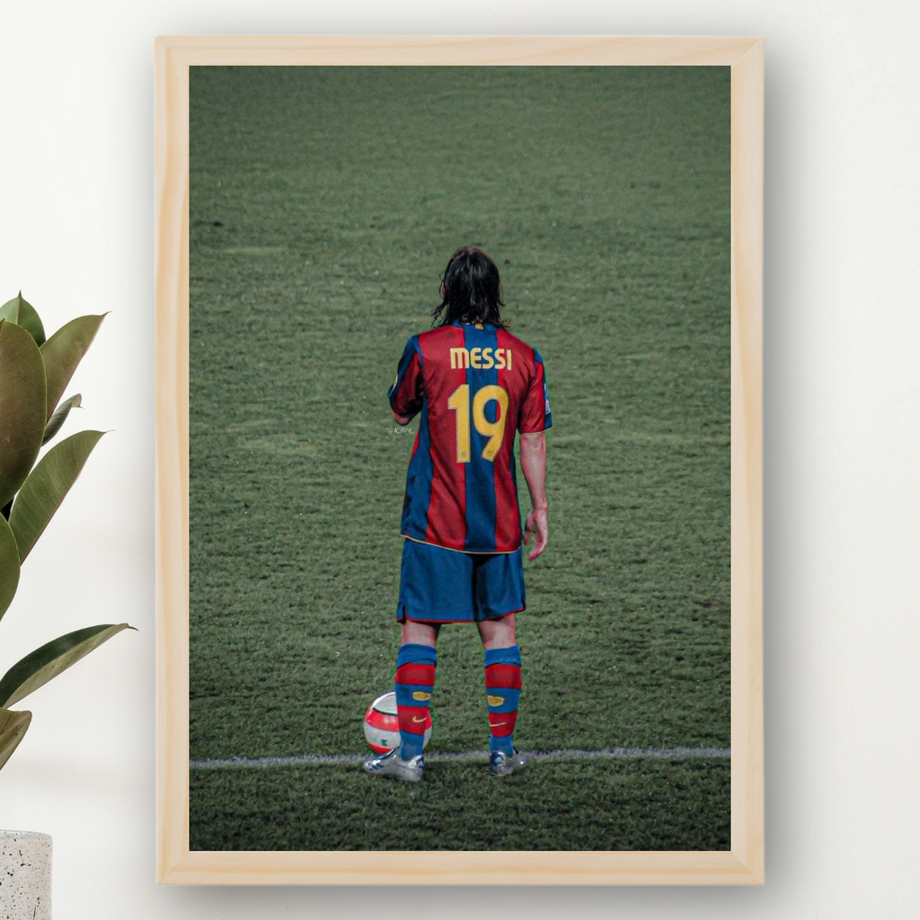 Lionel Messi Poster – Modern Room Decor