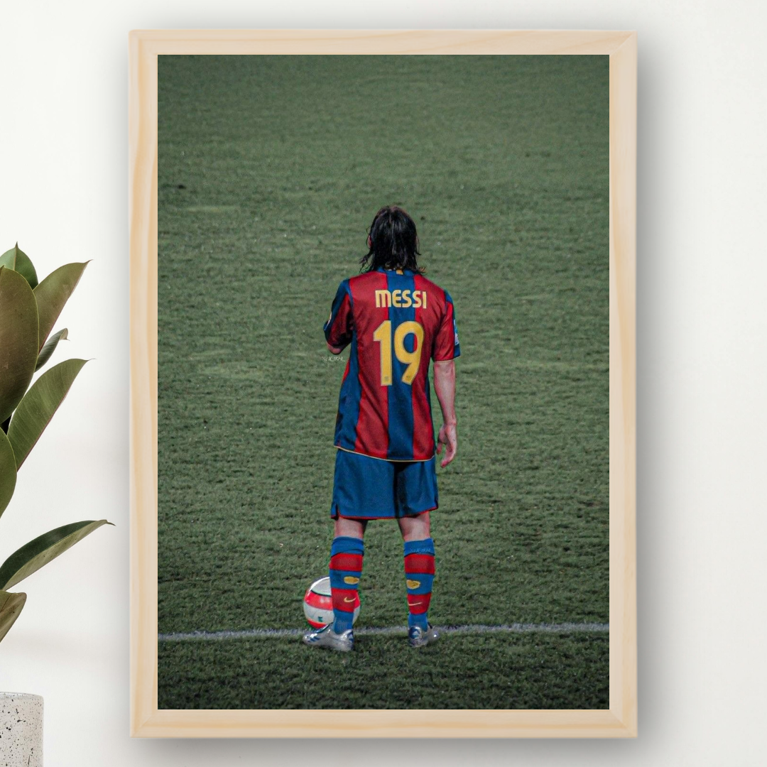 Lionel Messi Poster – Modern Room Decor