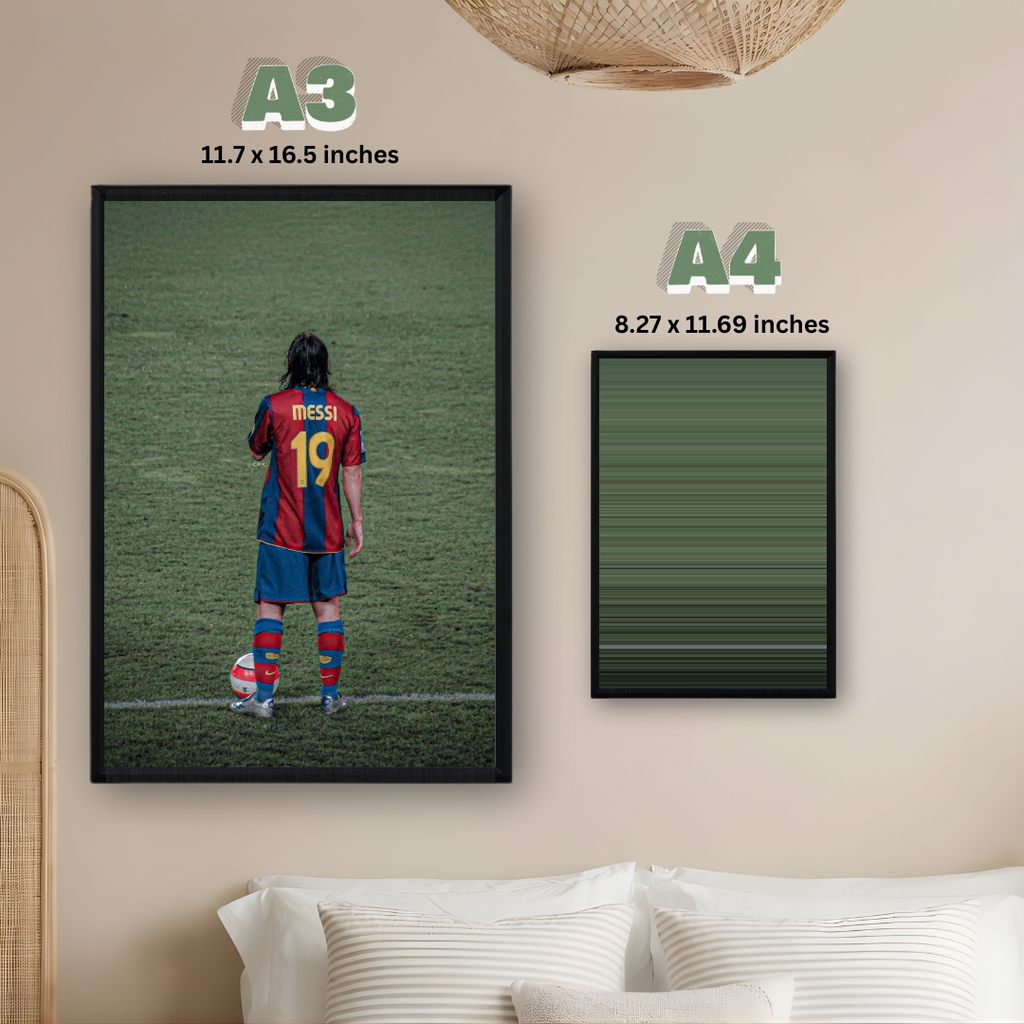 Lionel Messi Poster – Modern Room Decor