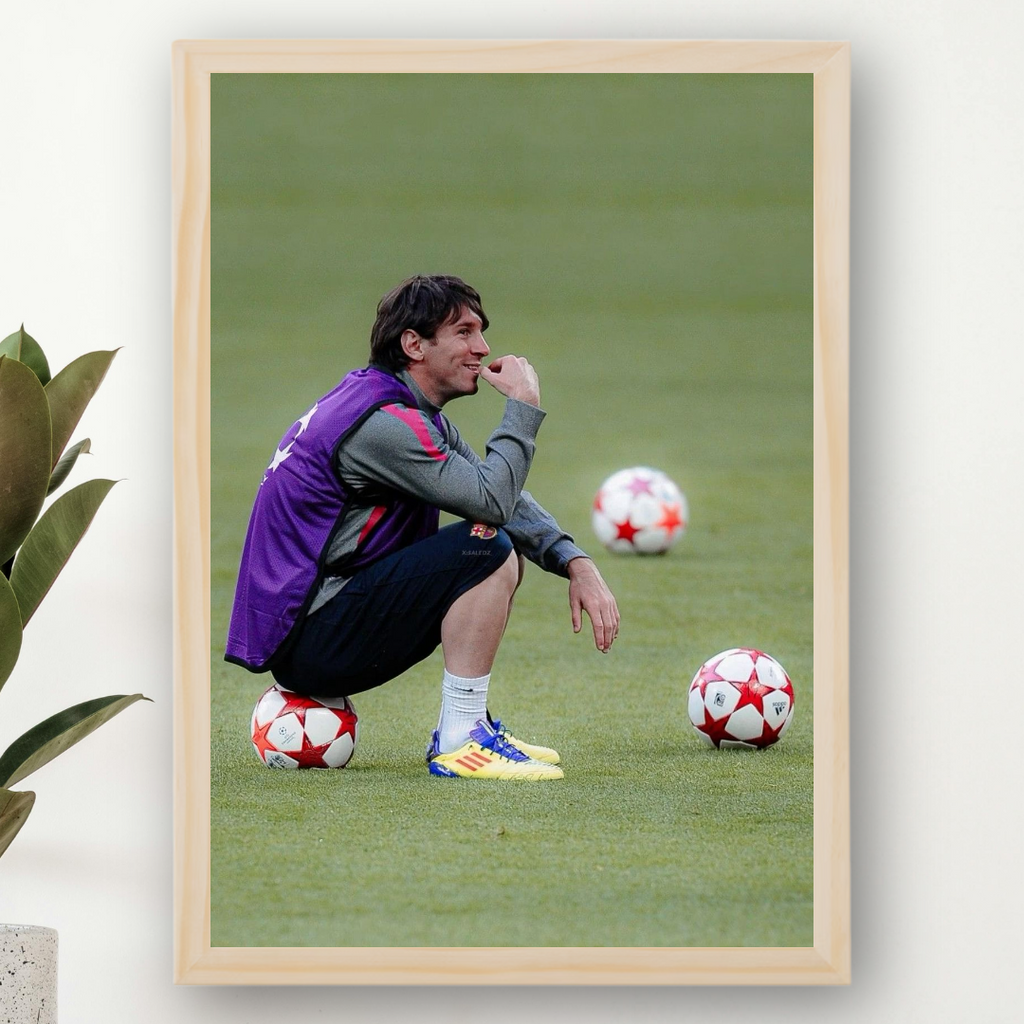 Lionel Messi Framed Print – Aesthetic Wall Decor