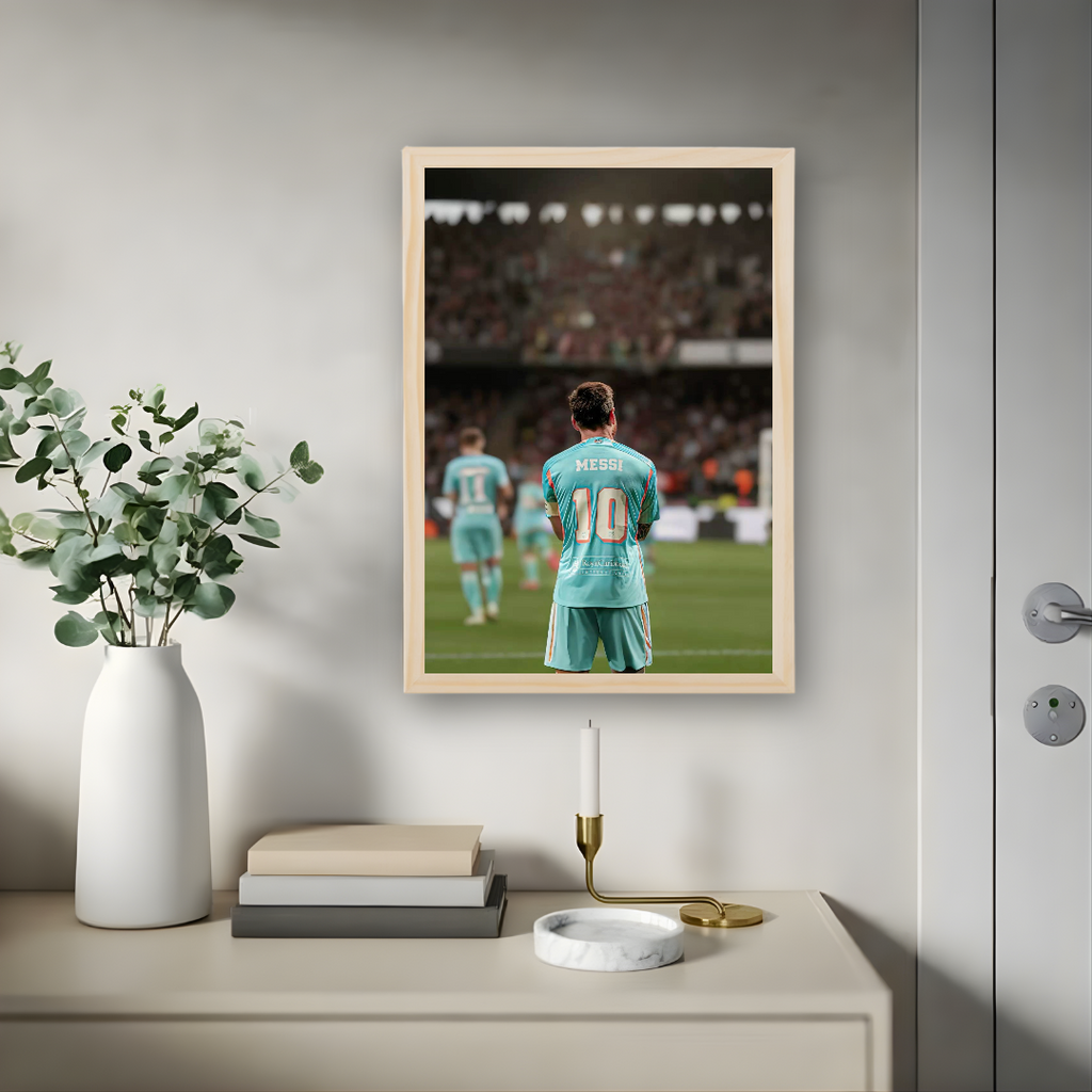 Lionel Messi Poster – Modern Room Decor