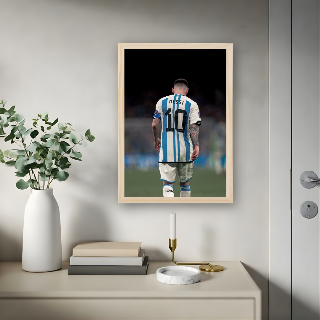 Lionel Messi Poster – Modern Room Decor