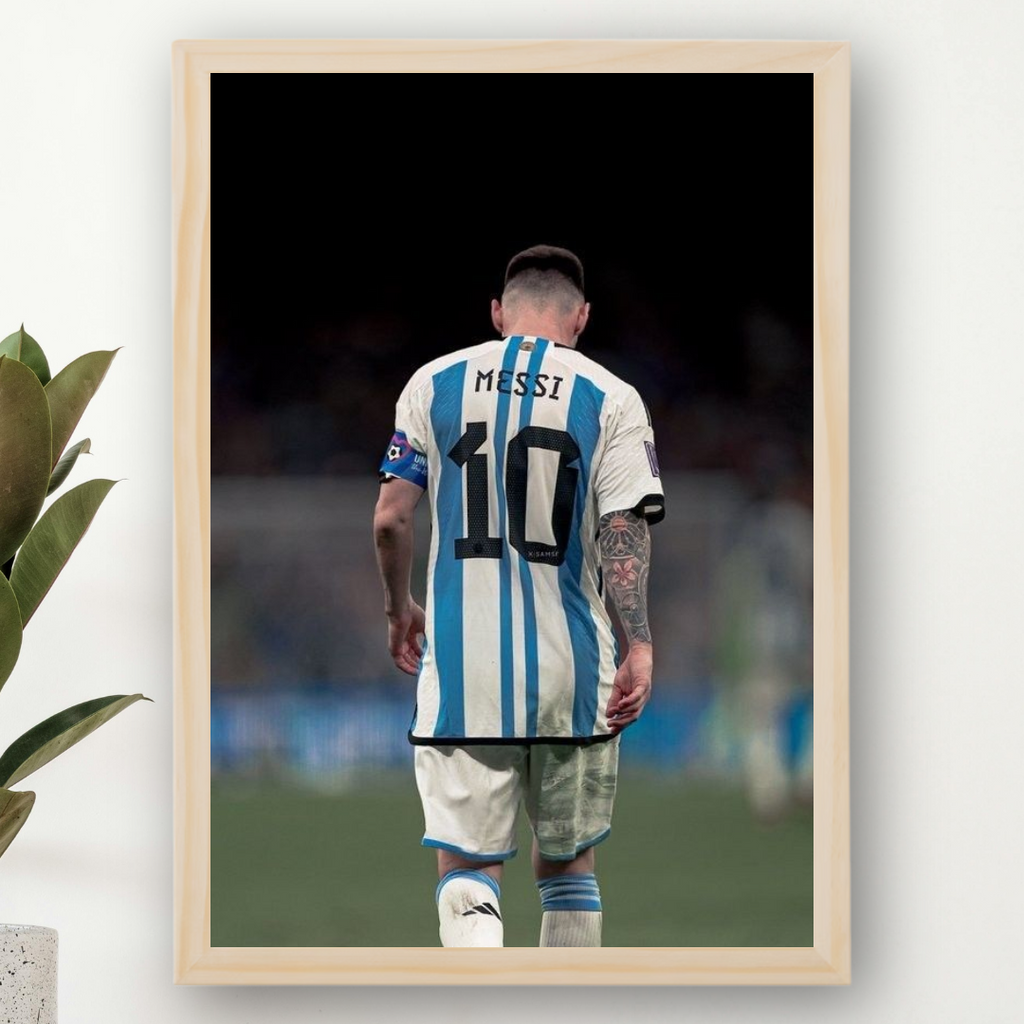 Lionel Messi Poster – Modern Room Decor