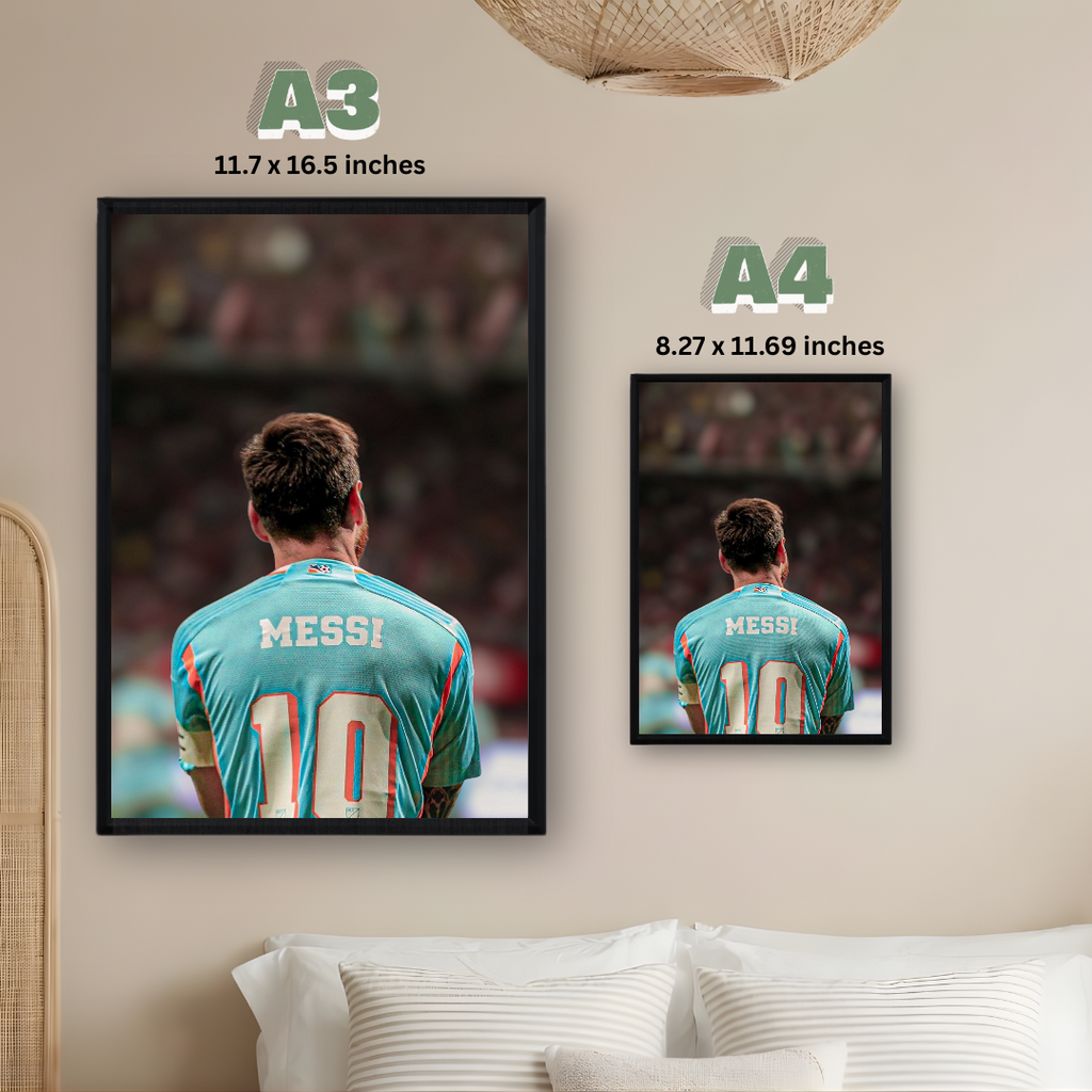 Lionel Messi Poster – Modern Room Decor