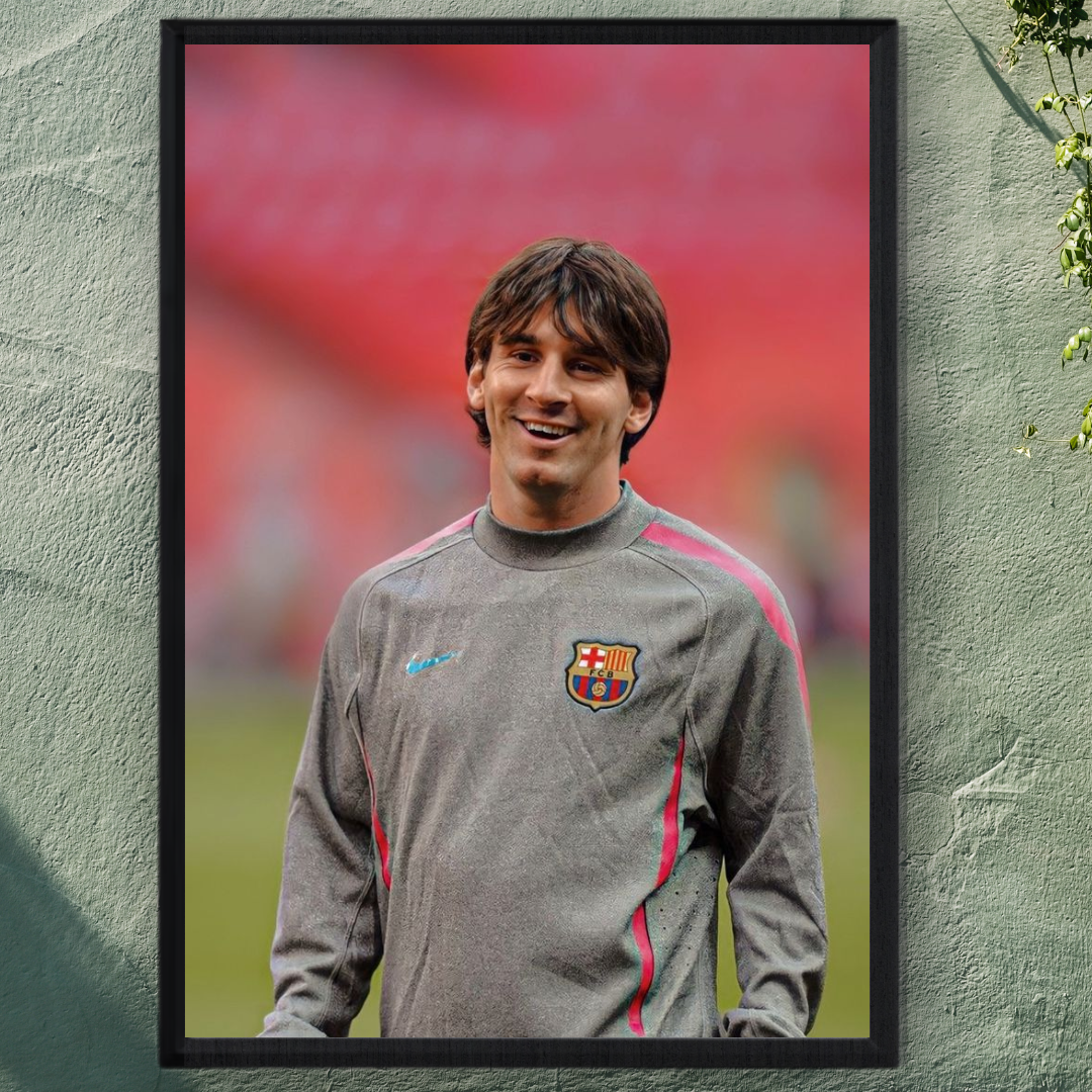 Lionel Messi Framed Poster – Premium Wall Art