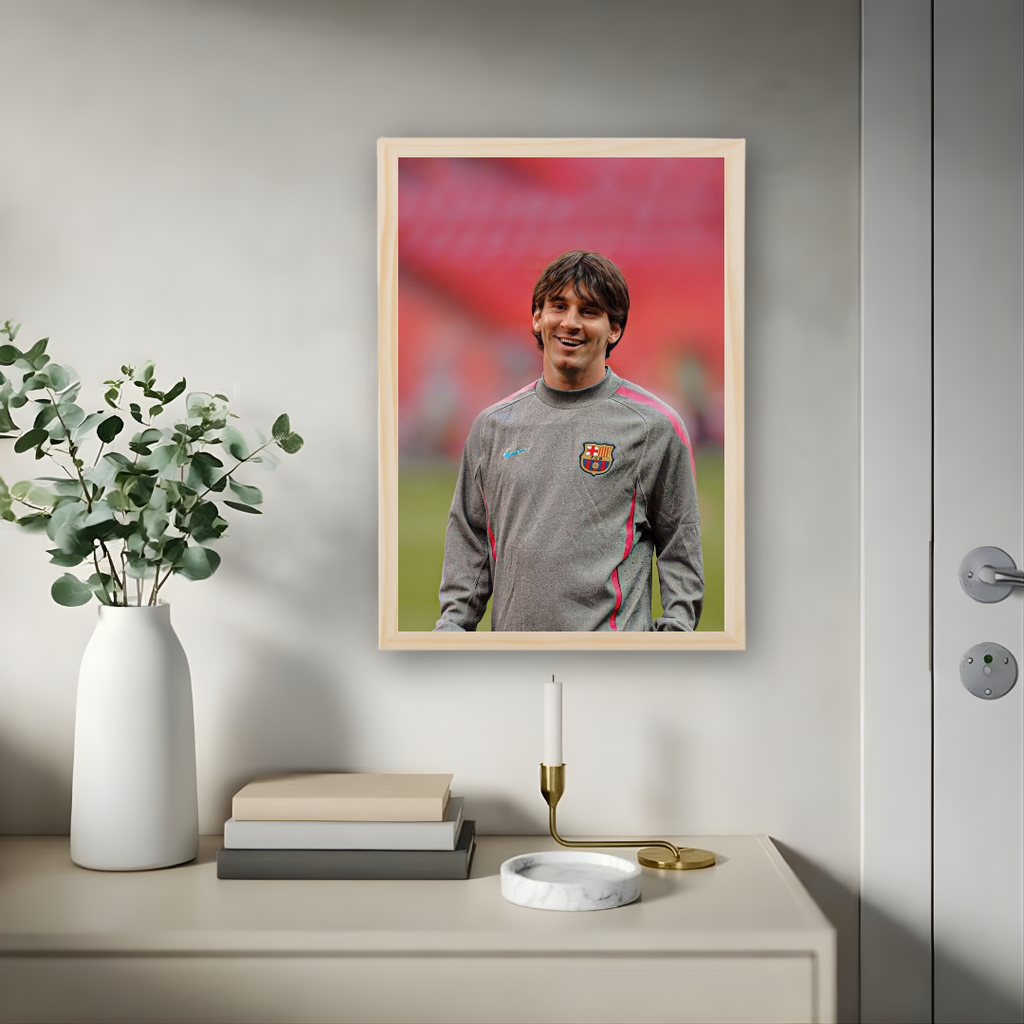 Lionel Messi Framed Poster – Premium Wall Art