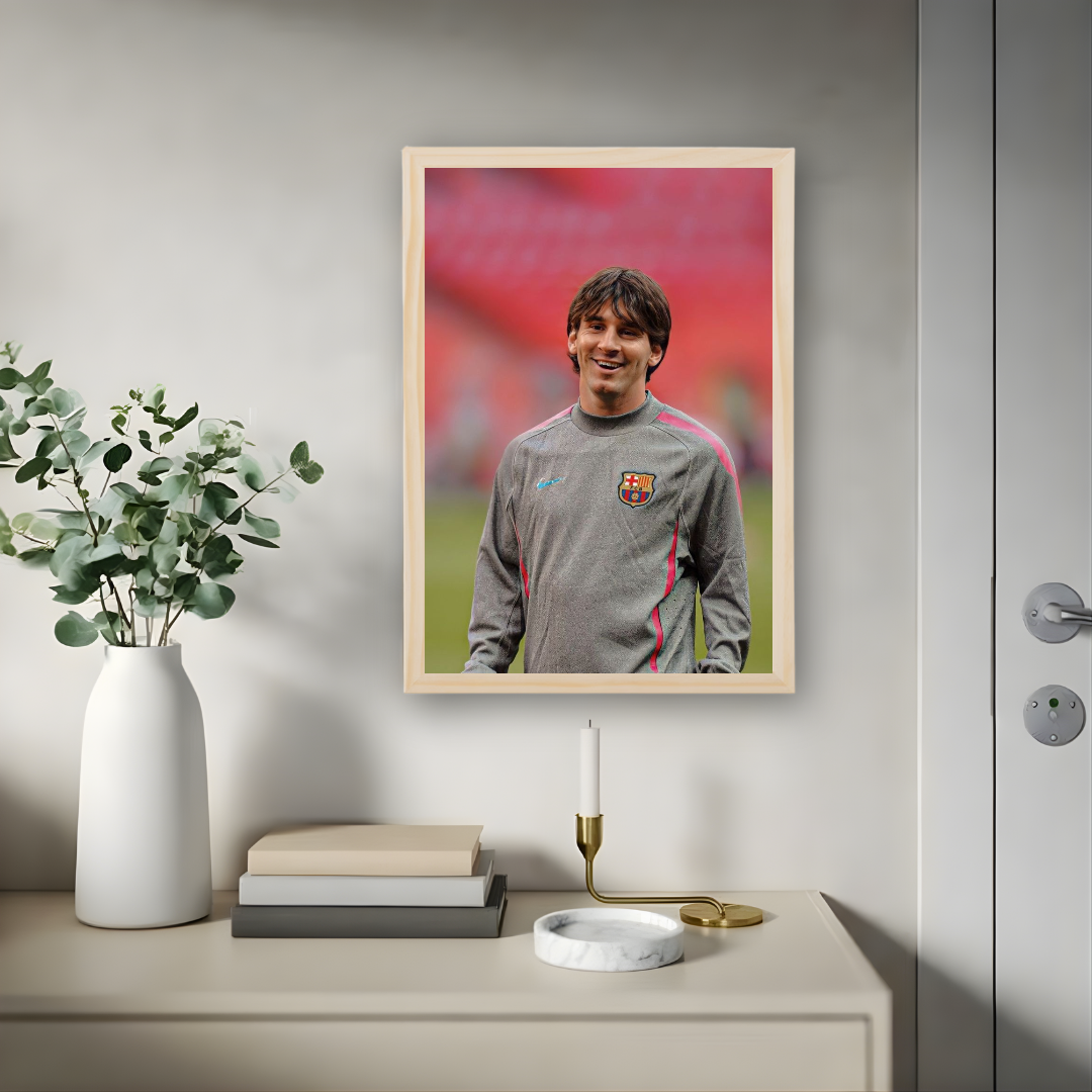 Lionel Messi Framed Poster – Premium Wall Art