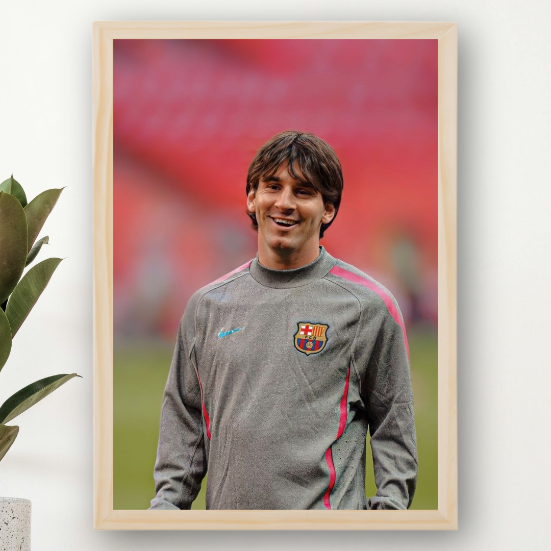 Lionel Messi Framed Poster – Premium Wall Art