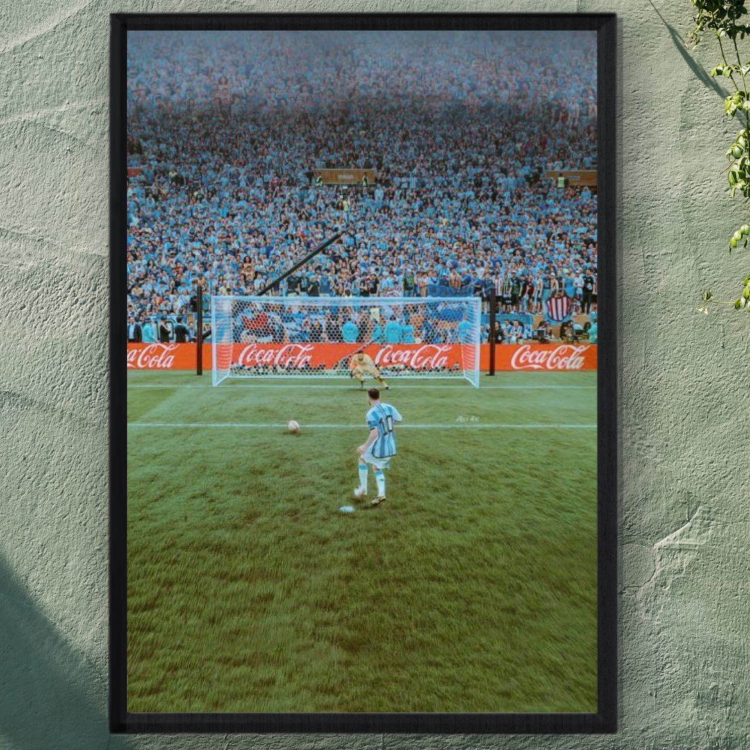 Lionel Messi Framed Print – Aesthetic Wall Decor