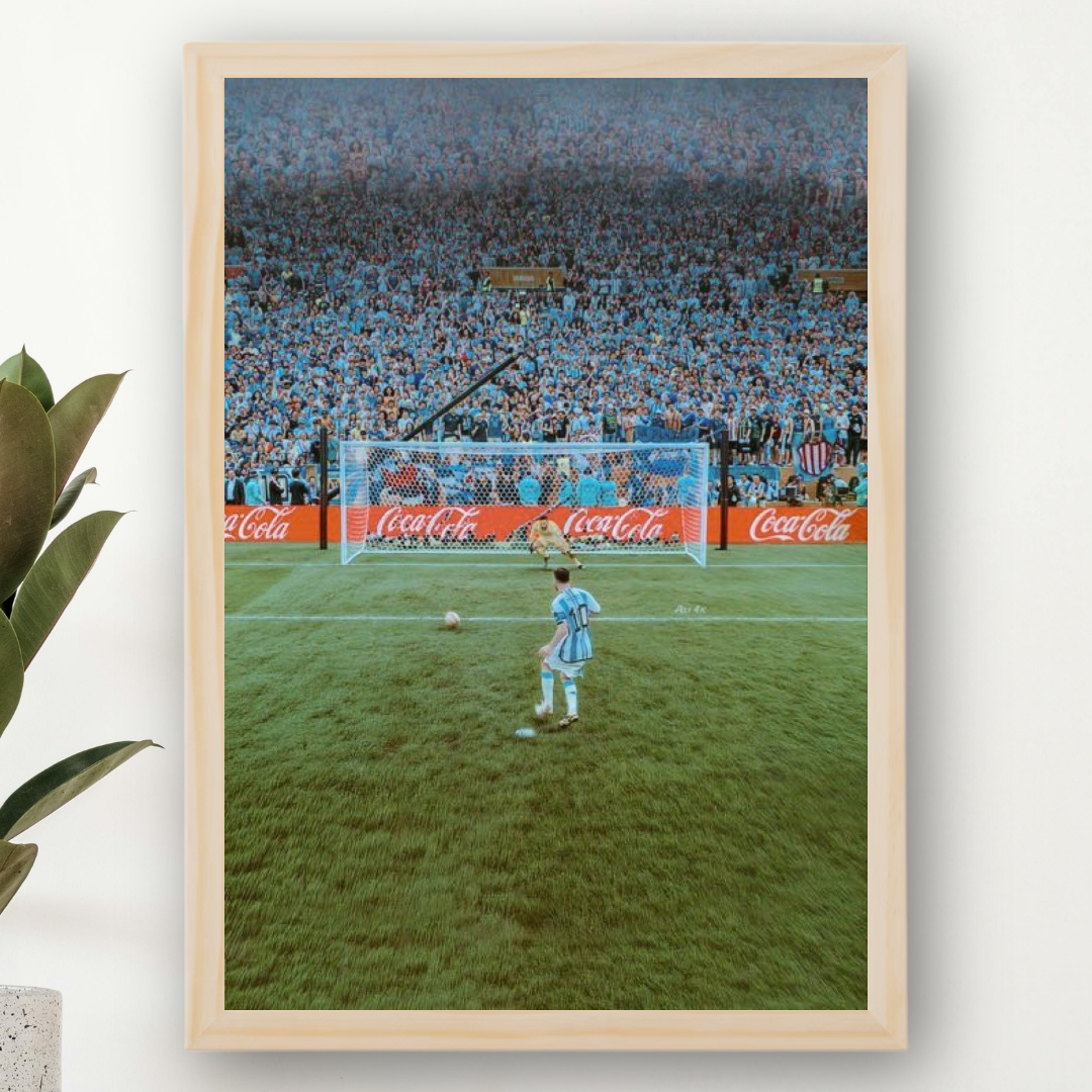 Lionel Messi Framed Print – Aesthetic Wall Decor