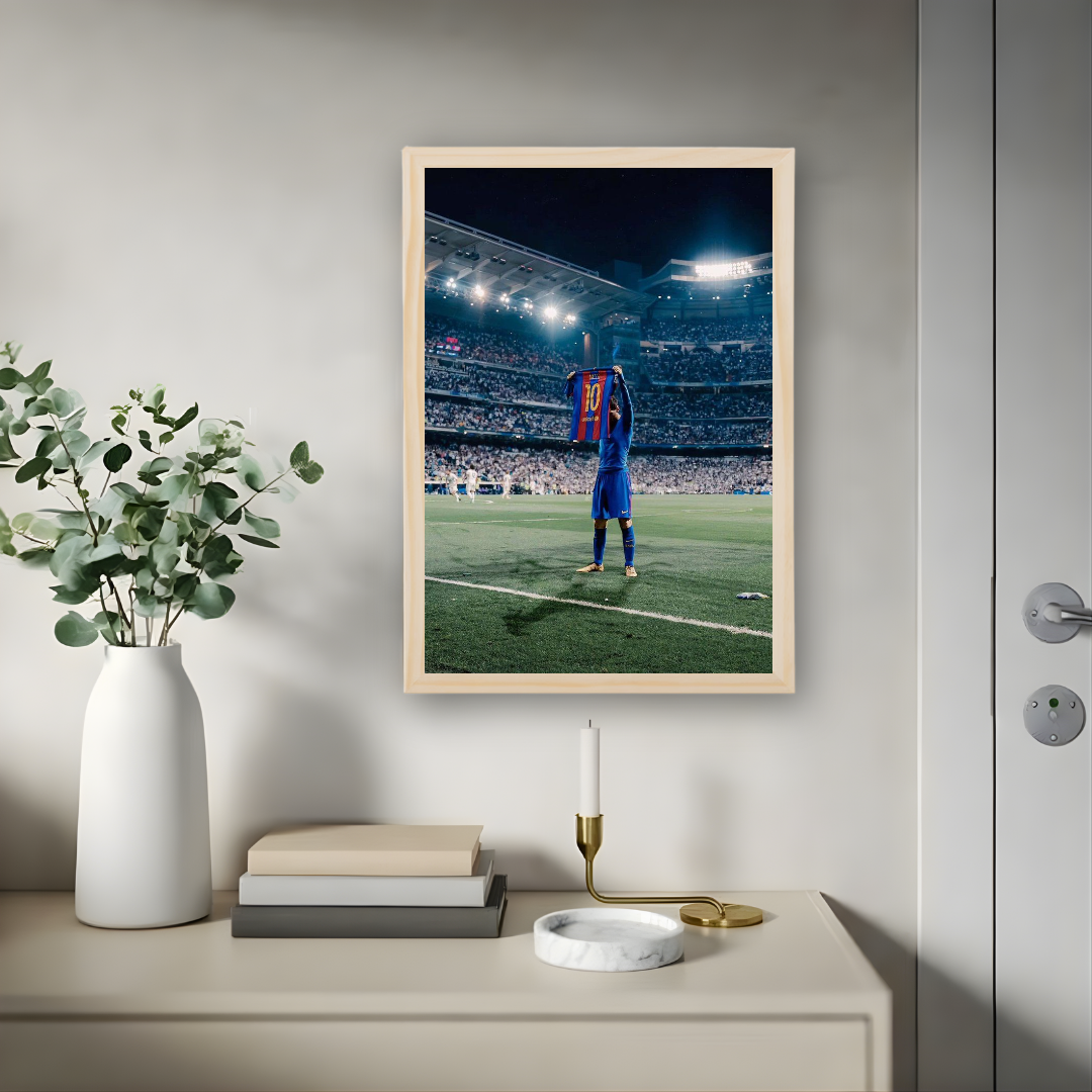 Lionel Messi Poster – Modern Room Decor