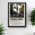 Stranger Things Poster A4 Framed Gift