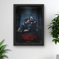 Stranger Things A4 Framed Poster – Wall Art