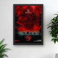 Stranger Things Framed Poster – Aesthetic Print