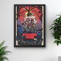Stranger Things Framed Poster – Aesthetic Print