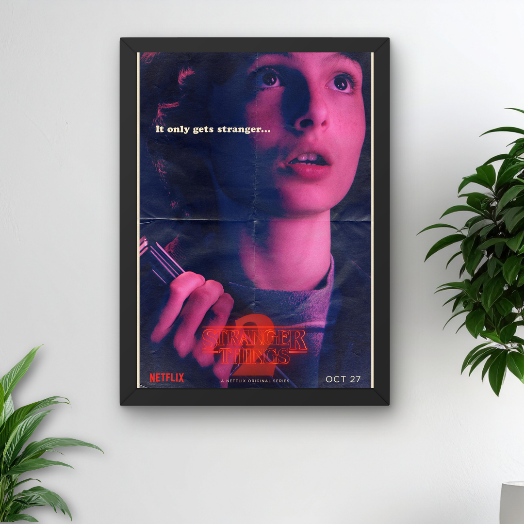 Stranger Things Wall Art Poster – Bedroom Decor