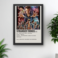 Stranger Things Wall Art Poster – Bedroom Decor
