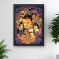 Stranger Things A4 Framed Poster – Wall Art