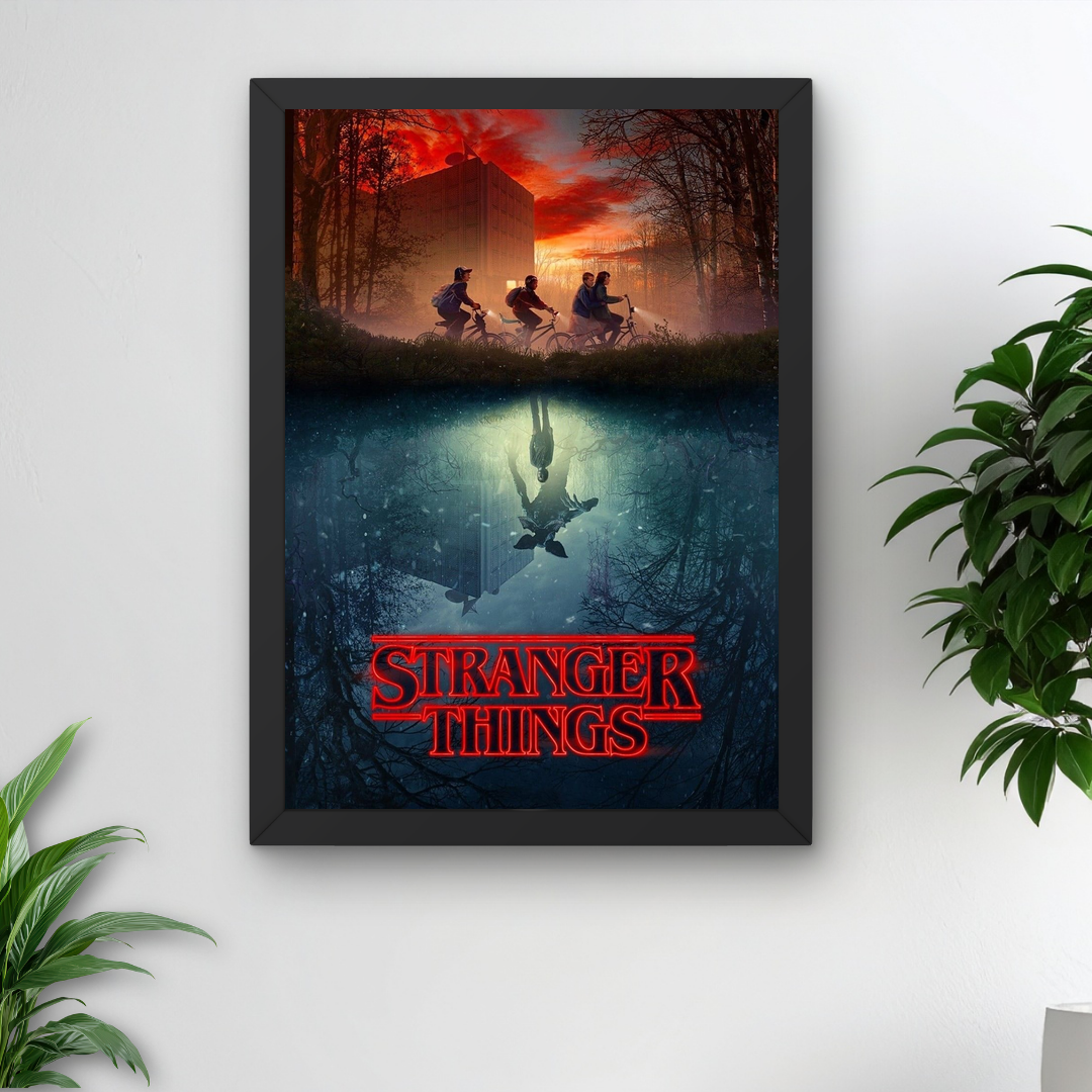 Stranger Things Wall Art Poster – Bedroom Decor