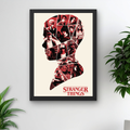 Stranger Things A4 Framed Poster – Wall Art