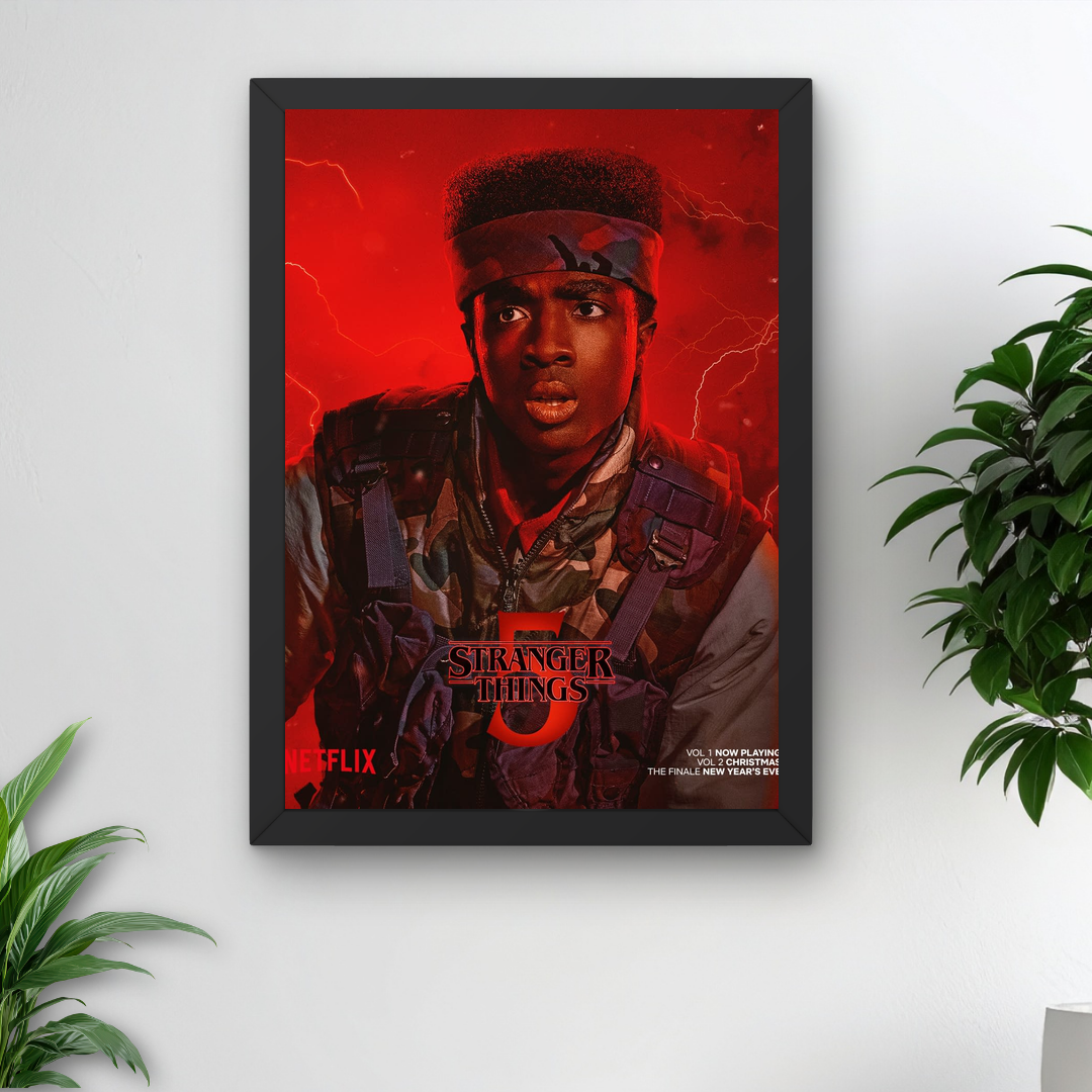 Stranger Things Framed Poster – Aesthetic Print