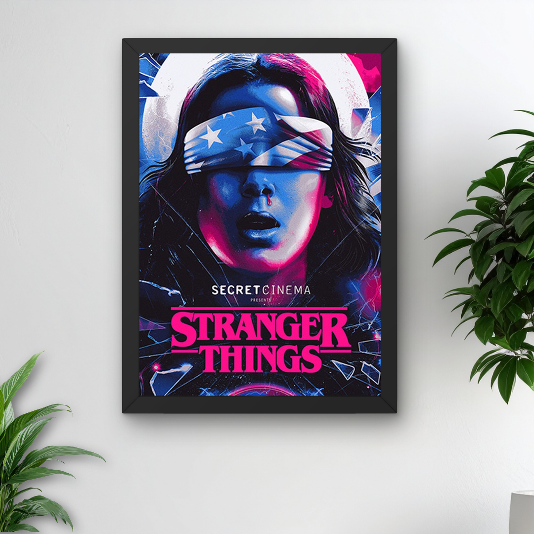 Stranger Things Wall Art Poster – Bedroom Decor
