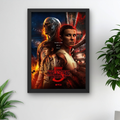 Stranger Things Poster A4 Framed Gift