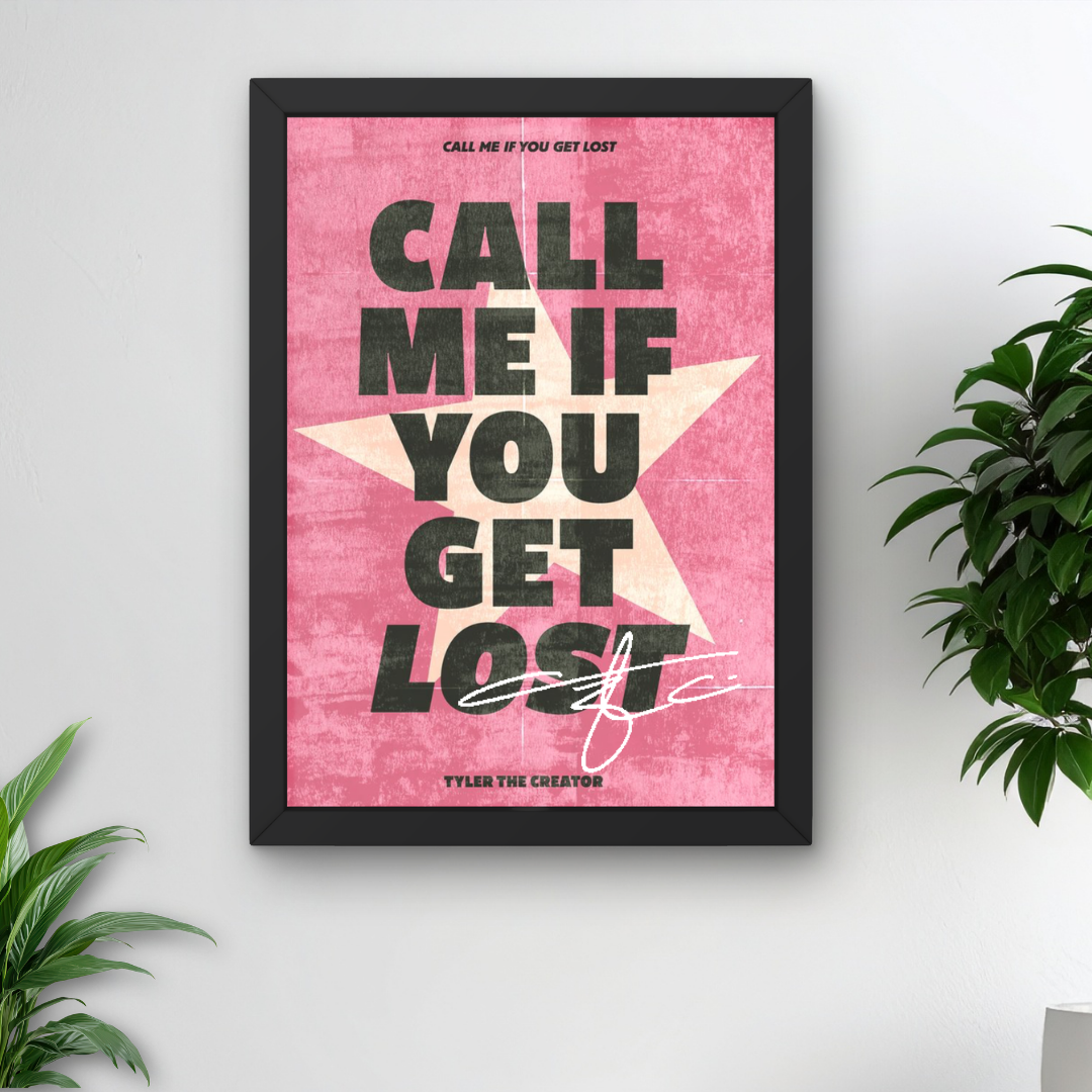 Tyler the creator Framed Poster – Premium Wall Art