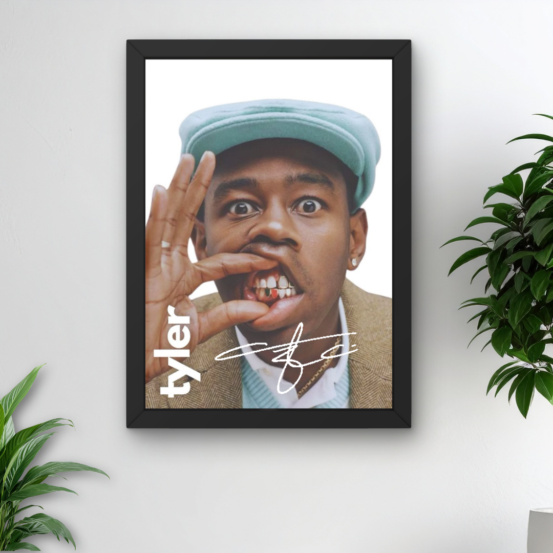 Tyler the creator Framed Poster – Bedroom Wall Art