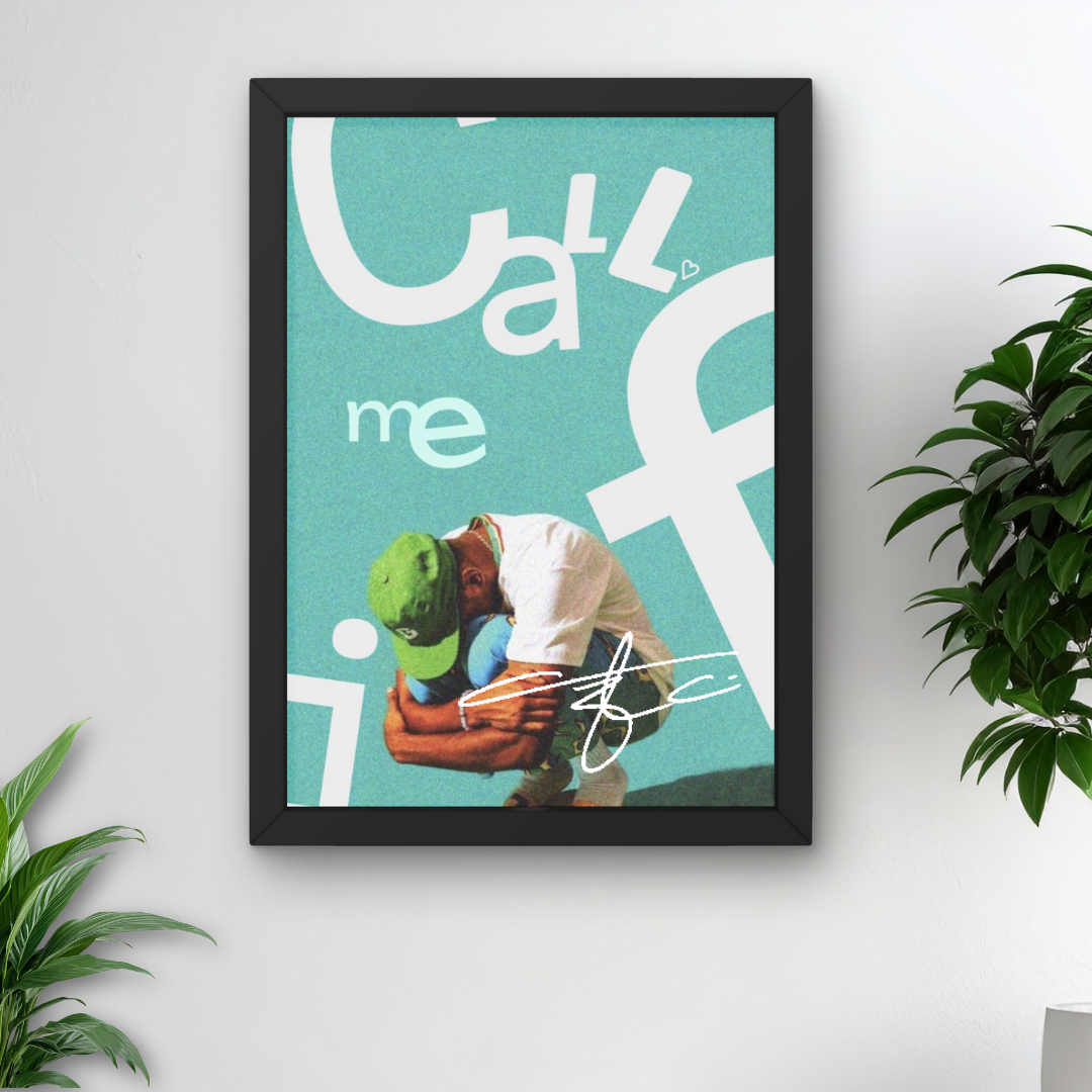 Tyler the creator Framed Poster – Premium Wall Art