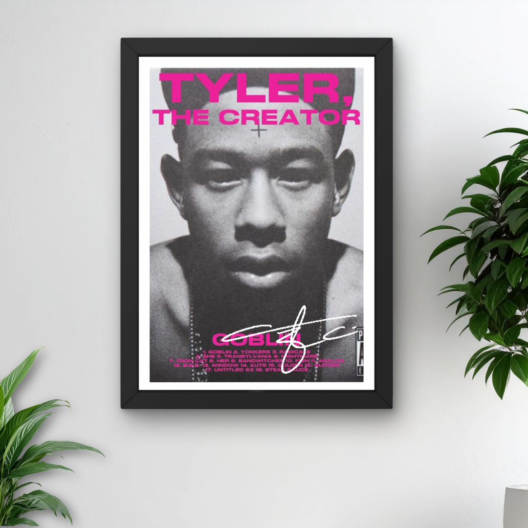 Tyler the creator Framed Poster – Premium Wall Art