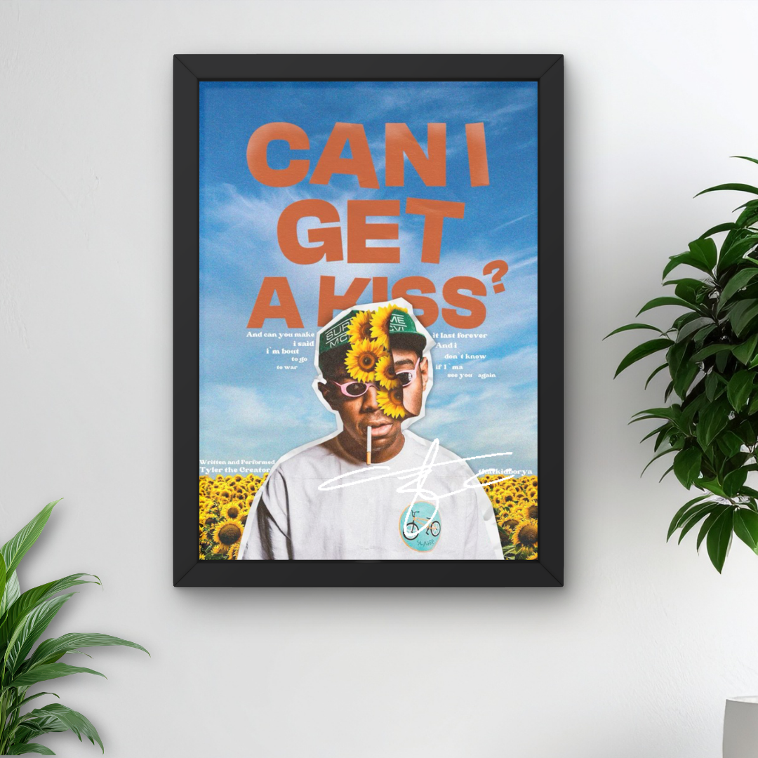 Tyler the creator Framed Poster – Bedroom Wall Art