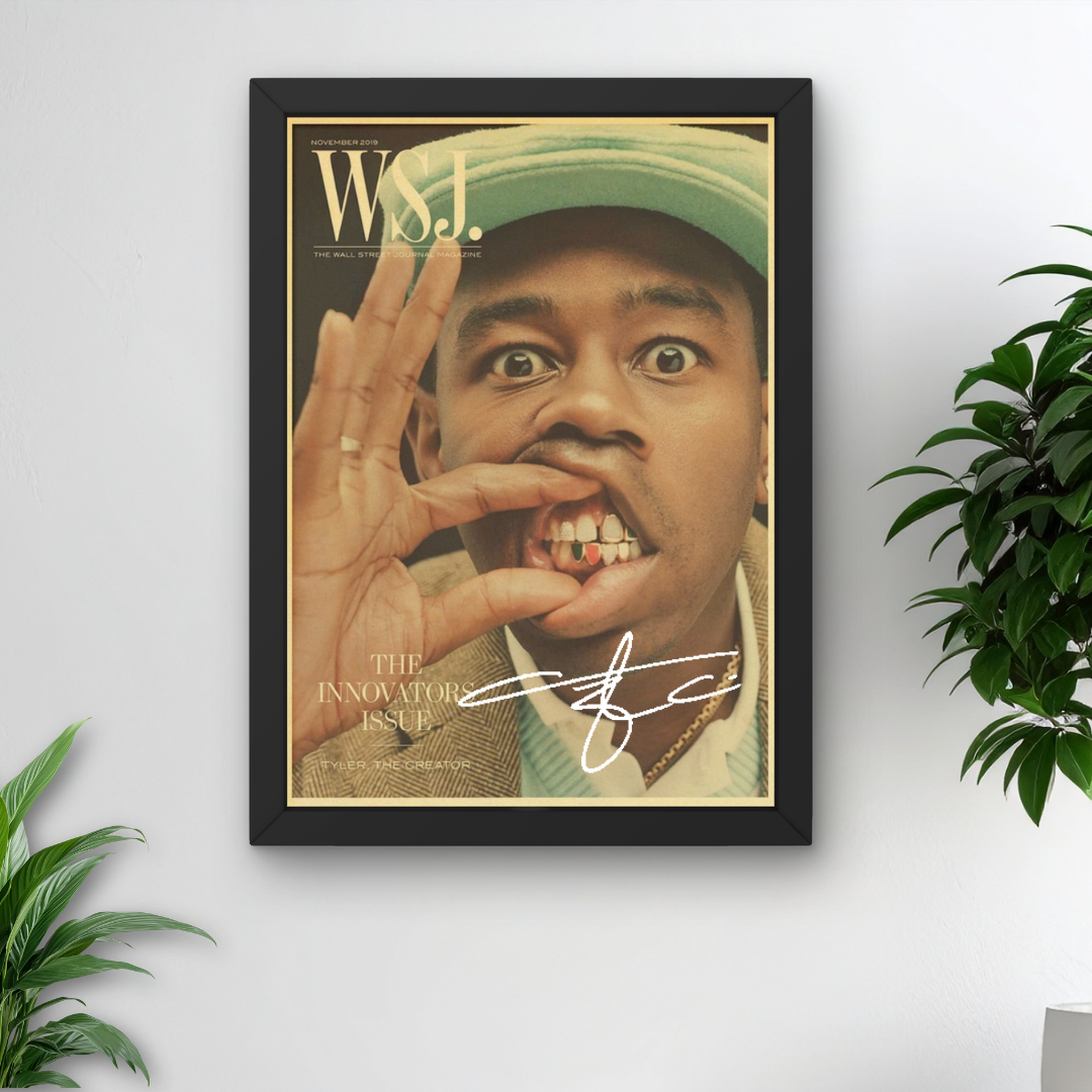 Tyler the creator Poster – Minimalist Aesthetic Print